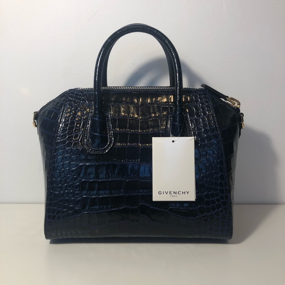 Givenchy Small Antigona Croc Embossed Purse - Picture 12 of 16